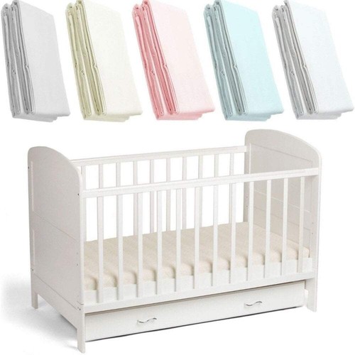 Cot jersey fitted sheet - jersey,