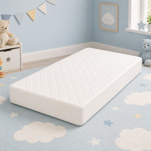 Baby cot bed - baby, mattress