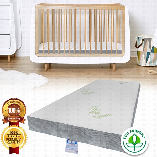 Bamboo baby toddler cot - bamboo,
